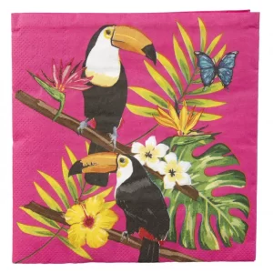 Boland 20 Servietten – Tukan – Ca. 33 X 33 Cm 6